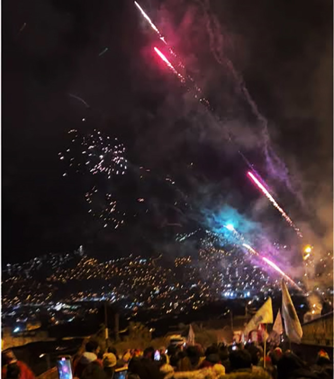 Festividad del Patrón San Cristóbal entre la devoción popular y el malestar ciudadano por el desorden