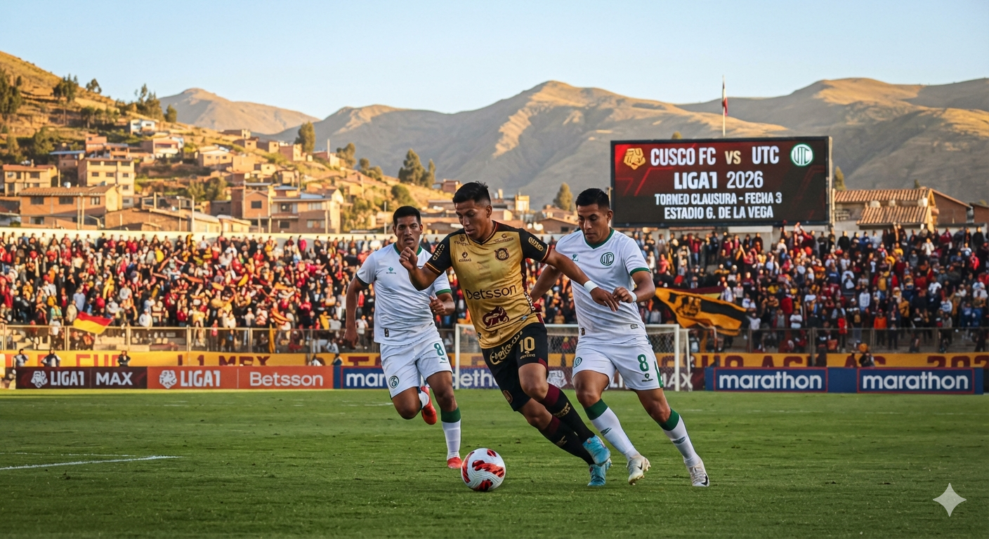 Cusco FC busca hacer respetar la casa ante UTC en la tercera fecha del Torneo Clausura