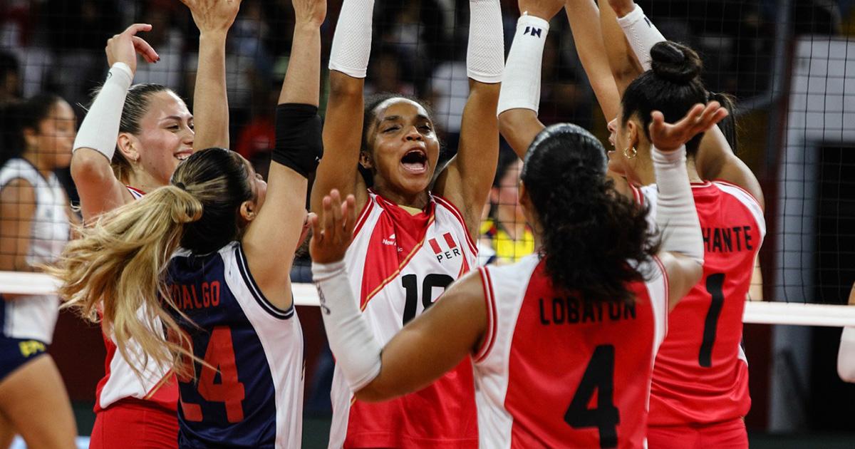 Perú venció a Venezuela y clasificó al Campeonato Sudamericano de Vóley