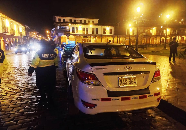 Operativo conjunto permite detención de dos conductores en presunto estado de ebriedad en el Centro Histórico