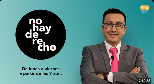 Sofía Ferrero en No Hay Derecho con Glatzer Tuesta