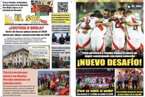 Portada: Sábado, 26 de setiembre de 2026