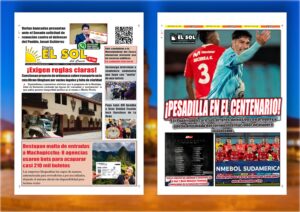 Portada: Viernes, 18 de setiembre de 2026
