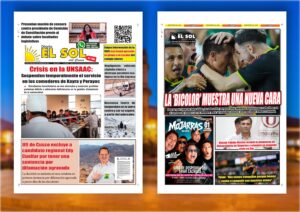 Portada: Miércoles, 30 de setiembre de 2026