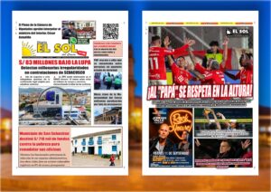 Portada: Viernes, 11 de setiembre de 2026